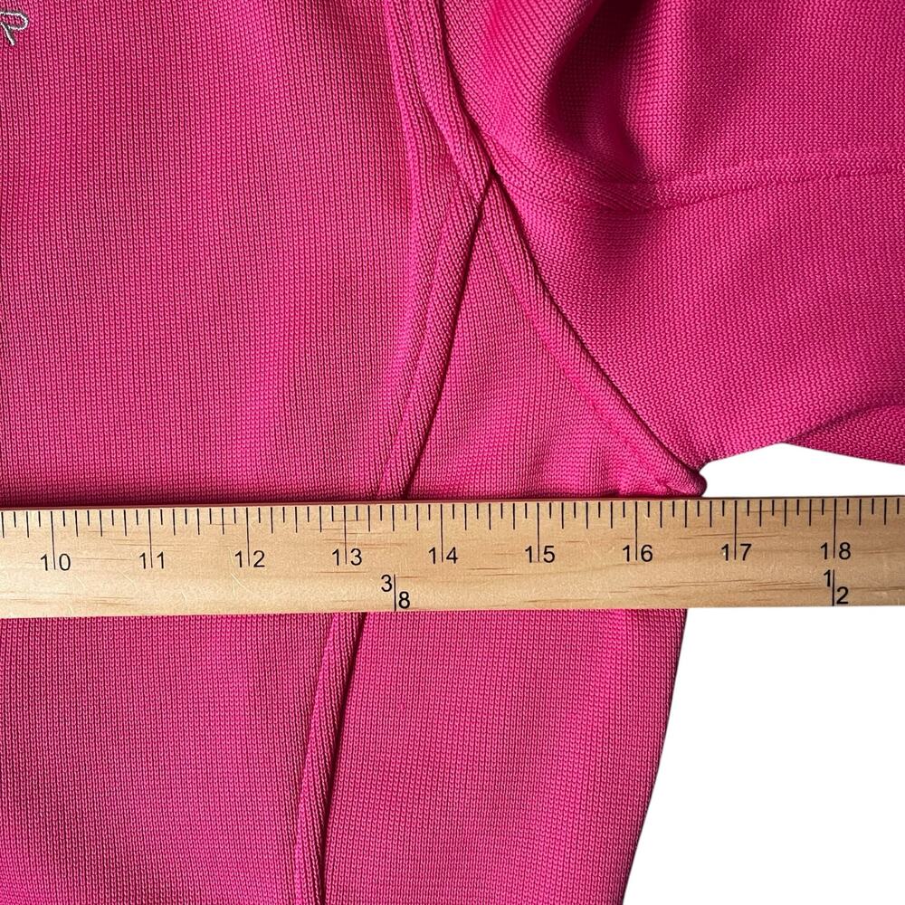 Spyder Women’s Core Sweater Pink Full-Zip Jacket – Size S - Picture 9 of 10